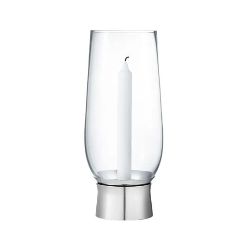 Georg Jensen Lumis Hurricane Kerzenhalter, Mittelgroß -Kissen Verkaufsv Shop 103GeorgJensen AK