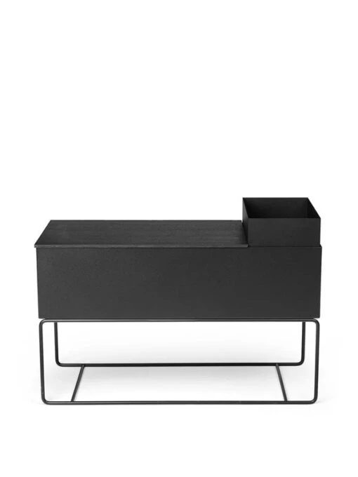 Ferm LIVING Pflanzkasten, Groß, Schwarz -Kissen Verkaufsv Shop 110110101 4