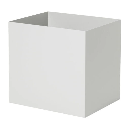 Ferm LIVING Plant Box Pflanztopf, Quadratisch, Hellgrau -Kissen Verkaufsv Shop 120FermLiving 19 AK