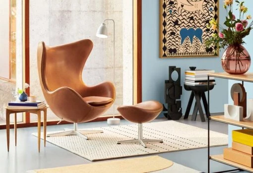 Fritz Hansen Dots Teppich, 150 X 190 Cm -Kissen Verkaufsv Shop 14399 Egg Leather Grace and Rugs Dots Balance