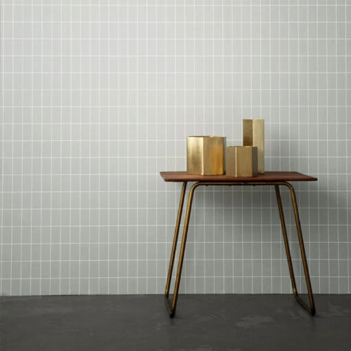 Ferm LIVING Hexagon Blumentopf, L, Messing -Kissen Verkaufsv Shop 168FermLiving iso