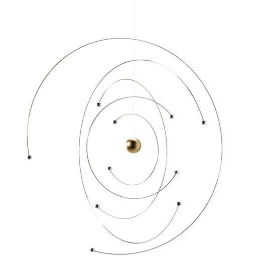 Niels Bohr Atom Model Mobile -Kissen Verkaufsv Shop 19FlenstedMobiles iso