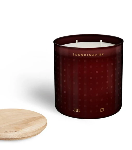 Skandinavisk Duftkerze Mit Deckel, JUL, 400 G -Kissen Verkaufsv Shop 20113 4 JUL CANDLE 400G