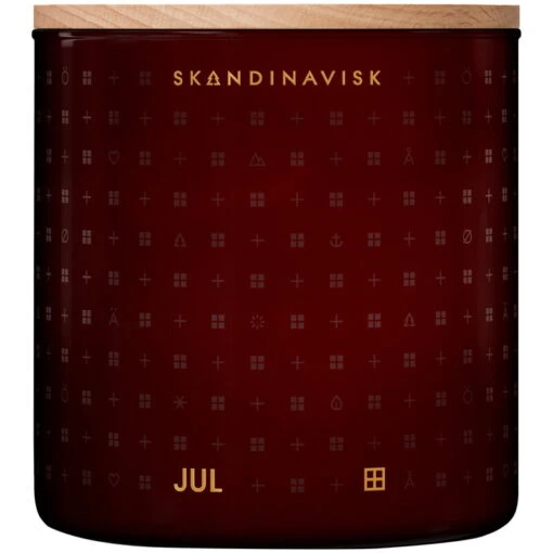 Skandinavisk Duftkerze Mit Deckel, JUL, 400 G -Kissen Verkaufsv Shop 20113 5 JUL CANDLE 400G