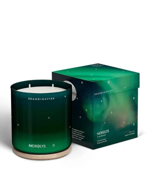 Skandinavisk Duftkerze Mit Deckel, NORDLYS, 400 G -Kissen Verkaufsv Shop 20120 1 NORDLYS CANDLE 400G