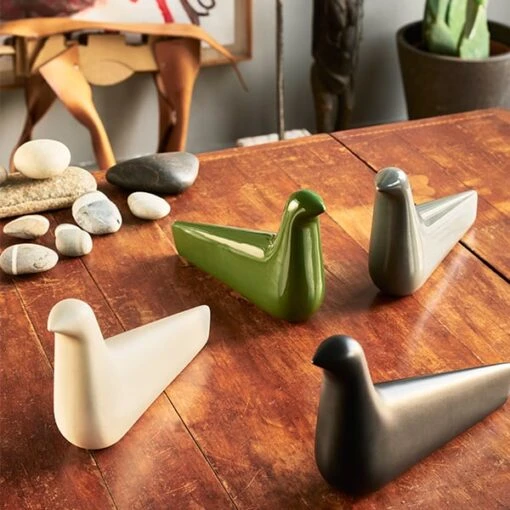 Vitra Keramik-Vogel L'Oiseau, Elfenbein Matt -Kissen Verkaufsv Shop 258Vitranew iso HV