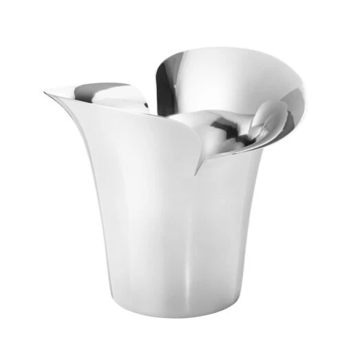 Georg Jensen Bloom Botanica Blumentopf, S, Edelstahl -Kissen Verkaufsv Shop 309GeorgJensen AK