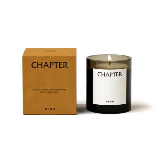 Menu Olfacte Duftkerze, 235 G, Chapter -Kissen Verkaufsv Shop 3200009 Olfacte Scented Candle Chapter Poured Glass Candle 2