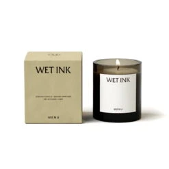 Menu Olfacte Duftkerze, 235 G, Wet Ink -Kissen Verkaufsv Shop 3200049 Olfacte Scented Candle Wet Ink Poured Glass Candle 2