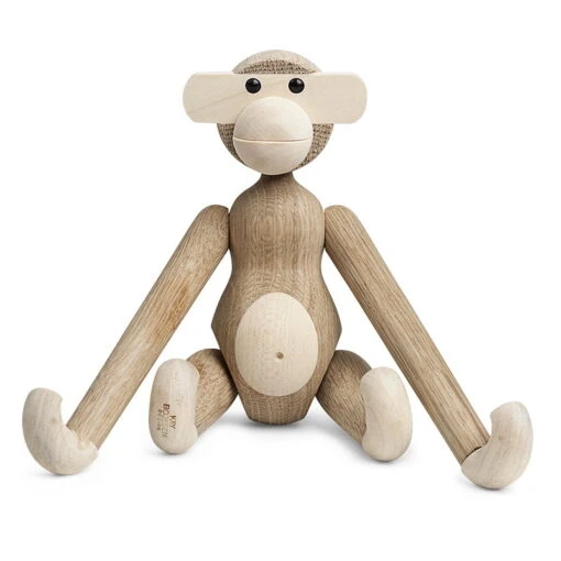 Kay Bojesen Wooden Monkey, Klein, Eiche – Ahorn -Kissen Verkaufsv Shop 3monkey HV