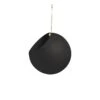 AYTM Globe Blumentopf Zum Aufhängen, Klein, Schwarz - Gold -Kissen Verkaufsv Shop 509510002011 GLOBE hanging flowerpot black 7xH154cm