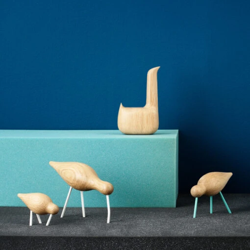 Normann Copenhagen Shorebird, Groß, Schwarze Beine -Kissen Verkaufsv Shop 851NormannCopenhagen th