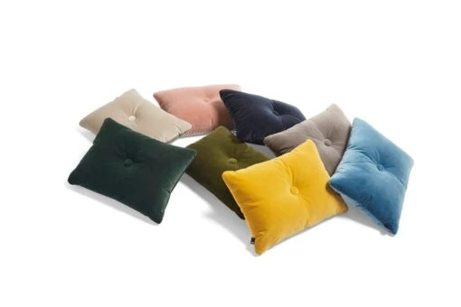 Hay Kissen Dot Soft, Gelb -Kissen Verkaufsv Shop Dot Cushion 1 Dot Soft Family