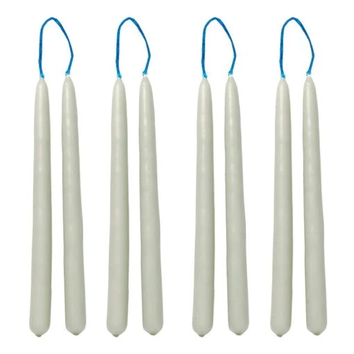 Ferm LIVING Dipped Kerze, 8 Stück, 1,2 cm, Salbeigrün -Kissen Verkaufsv Shop FL1104264743 VS