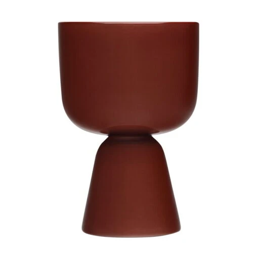 Iittala Nappula Blumentopf, 230 X 155 Mm, Braun -Kissen Verkaufsv Shop II1059793 Nappula plant pot 230x155mm brown EE