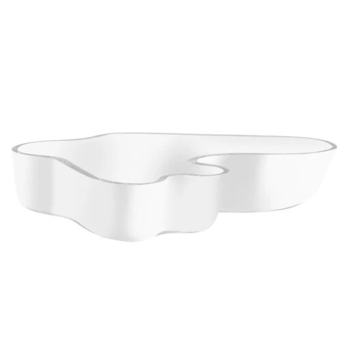 Iittala Aalto Schale, 262 x 50 mm, Weiß -Kissen Verkaufsv Shop II1066199