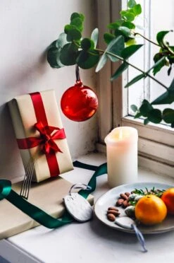 Iittala Glaskugel-Set, 5 Stück, Rot -Kissen Verkaufsv Shop Joulukalenteri 2018 1