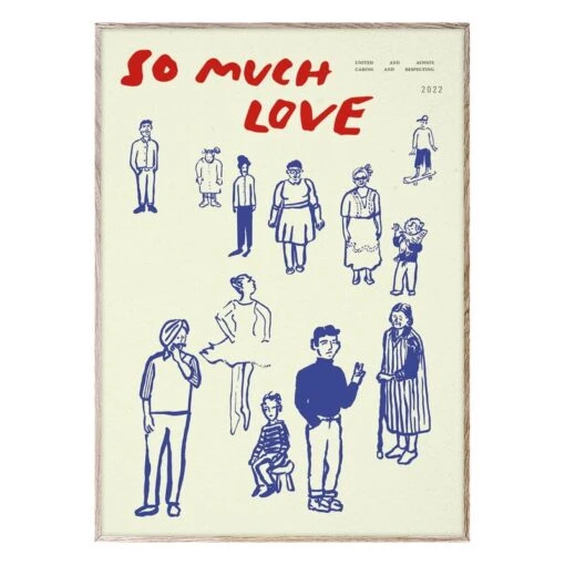 So Much Love Poster -Kissen Verkaufsv Shop Mado 5103 So much love