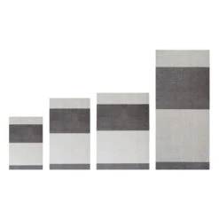 Stripes Matte, 60 x 90 cm, Grau -Kissen Verkaufsv Shop Sizes Stripes H Grey 60x90 67x120 90x130 90x200