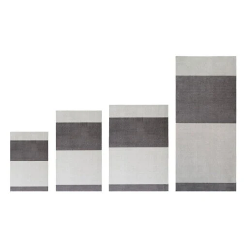 Stripes Matte, 60 x 90 cm, Grau -Kissen Verkaufsv Shop Sizes Stripes