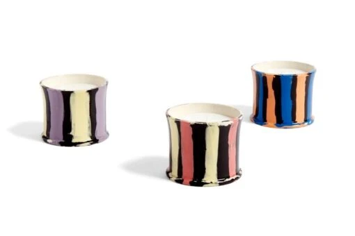 Hay Stripe Duftkerze, Orangenblüte -Kissen Verkaufsv Shop Stripe Scented Candle family 1