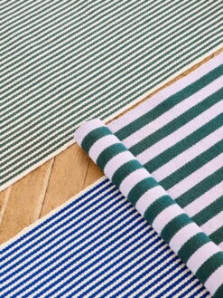 Hay Stripes And Stripes Türmatte, Lavender Field -Kissen Verkaufsv Shop Stripes and Stripes cucumber green Stripes and Stripes bluebell ripple Stripes and Stripes Door Mat lavender field