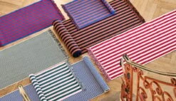 Hay Stripes And Stripes Türmatte, Lavender Field -Kissen Verkaufsv Shop Stripes and Stripes family 01 1