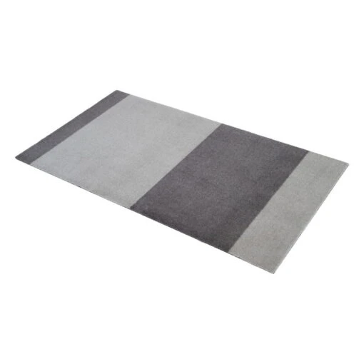 Stripes Matte, 60 x 90 cm, Grau -Kissen Verkaufsv Shop TICA Floormat Stripes horizon 10004