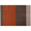 Stripes Teppich, 90 x 130 cm, Braun - Terrakotta -Kissen Verkaufsv Shop TICA Floormat Stripes horizon 10014 90x130 5710555100142 a