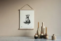 Poster Fox, 30 X 40 Cm -Kissen Verkaufsv Shop TeemuJarviIllustrations FoxPosterSmall