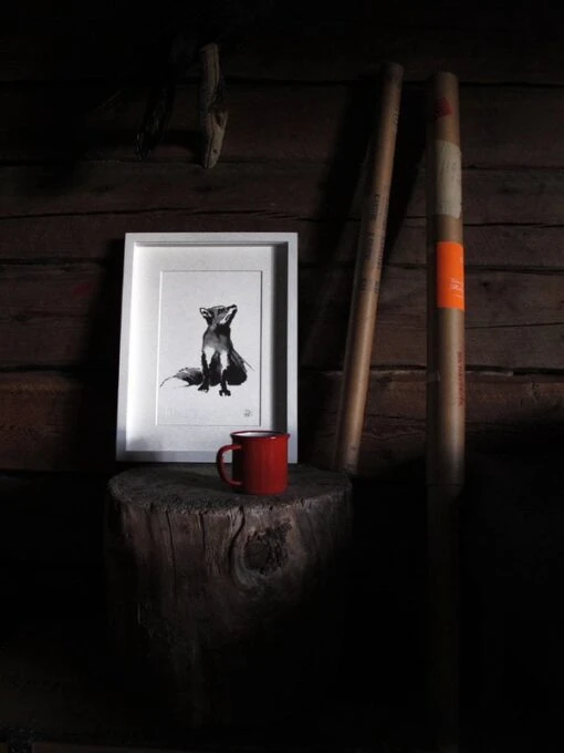 Poster Fox, 30 X 40 Cm -Kissen Verkaufsv Shop