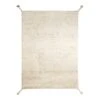 Uni Teppich, Elfenbeinweiß -Kissen Verkaufsv Shop Woodnotes Hand knotted wool carpet Uni 18500115 col ivory