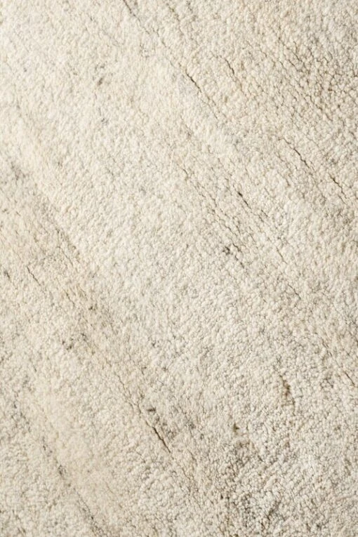 Uni Teppich, Elfenbeinweiß -Kissen Verkaufsv Shop Woodnotes Hand knotted wool rug Uni 18500115 ivory white woodnotes 3