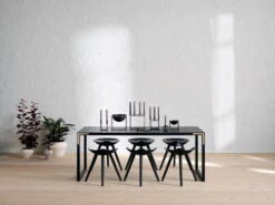 By Lassen Kerzenhalter Kubus 4, Poliertes Kupfer -Kissen Verkaufsv Shop bylassen Conekt table ml42 dining room Lifestyle High