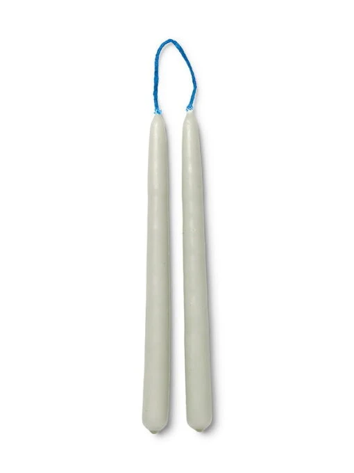 Ferm LIVING Dipped Kerze, 8 Stück, 1,2 cm, Salbeigrün -Kissen Verkaufsv Shop fermLIVING Dipped Candles Set Of 8 Sage 1104264743 VS