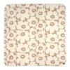 Marimekko Unikko Doppelbett-Überwurf, 260 × 260 cm, Beige - Naturweiß -Kissen Verkaufsv Shop marimekko MA071766 810 MM 223 unikko paivapeite 260x260cm 071766 810 FR1 kb